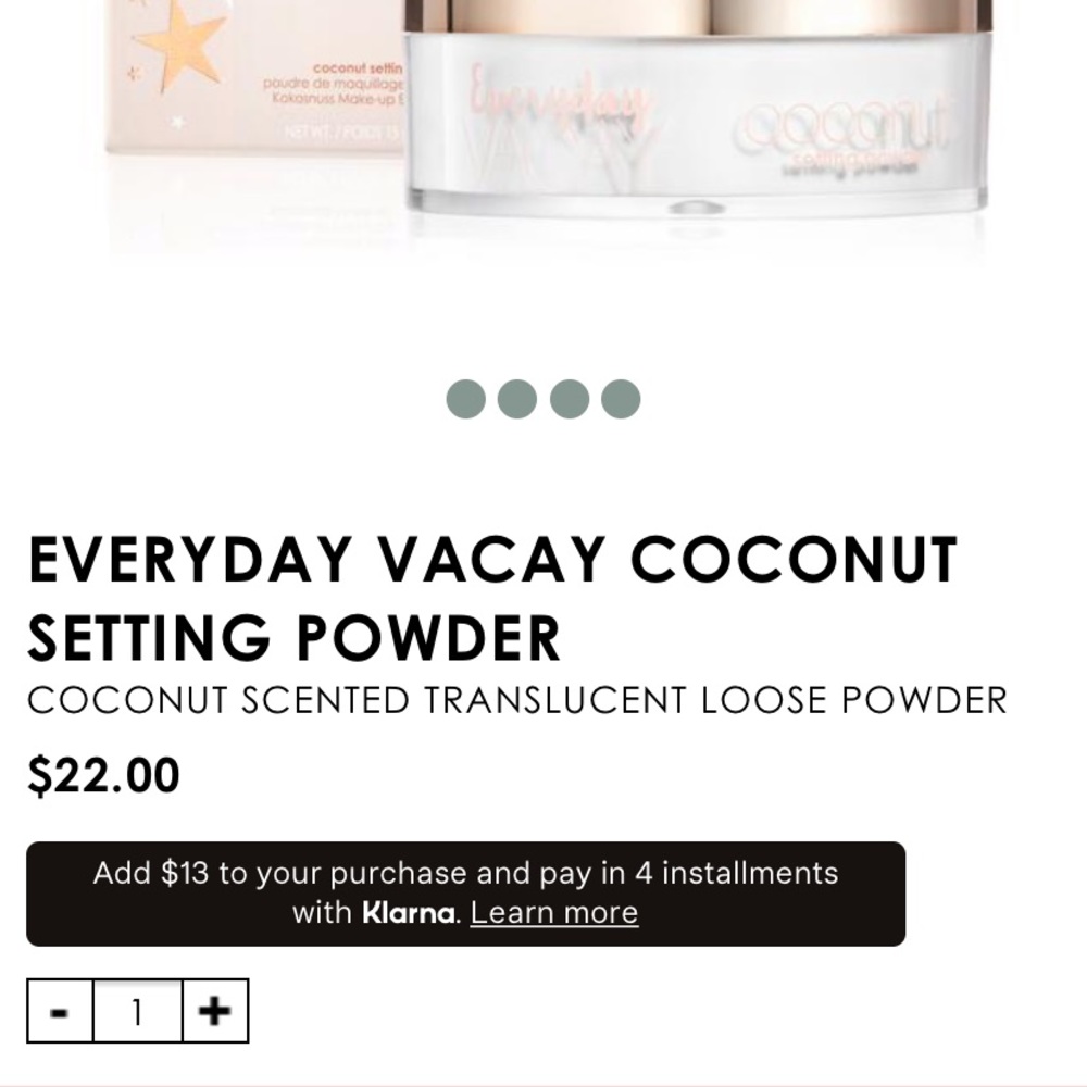 Ciate’ London Coconut Setting Powder